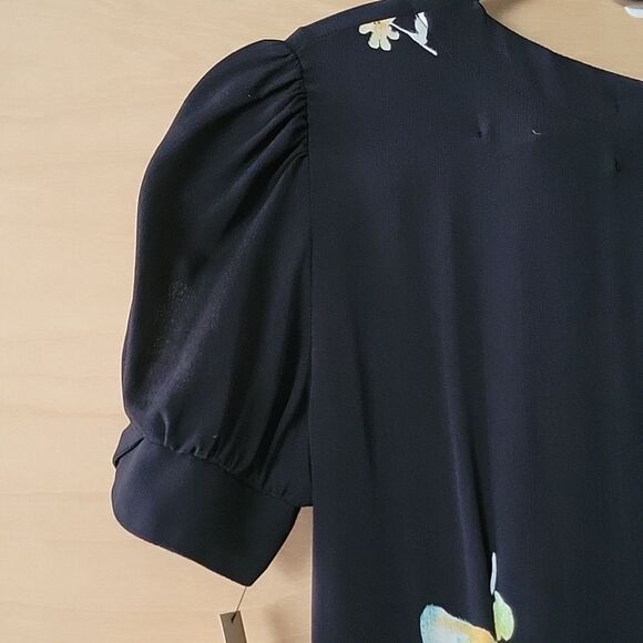 NWT Reformation 2 MilkMaid CottageCore Coquette Feminine BLK Prairie Maxi Dress - Picture 15 of 16